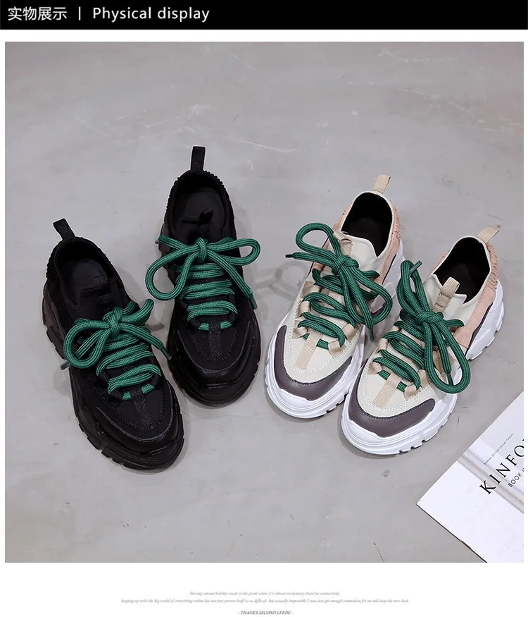 LZJ Spring Autumn Women Casual Shoes Comfortable Platform Shoes Woman Sneakers Ladies Trainers chaussure femme size 35-40