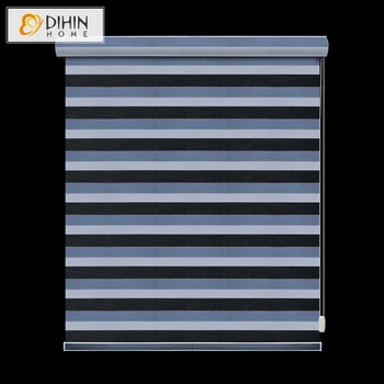 

DIHIN HOME High Quality Modern Colorful Zebra Blinds Rollor Blind Curtain Custom Made Blinds For Home Decor