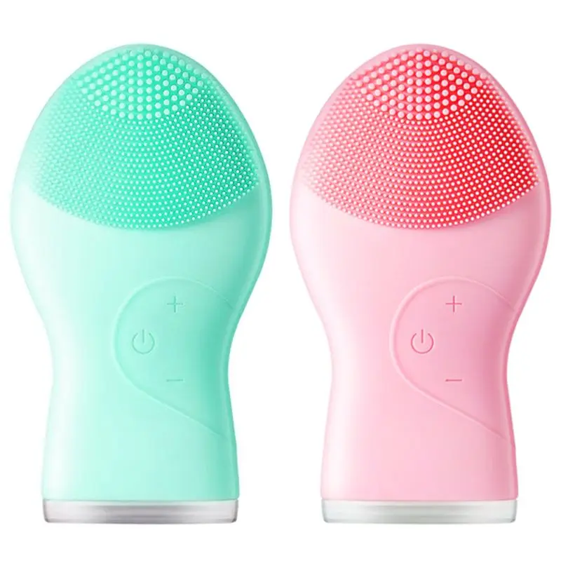 

1PCS USB Electric Face Cleaning Brush Waterproof Silicone Facial Clean Skin Care Oil Control Blackhead Remover Beauty Massager