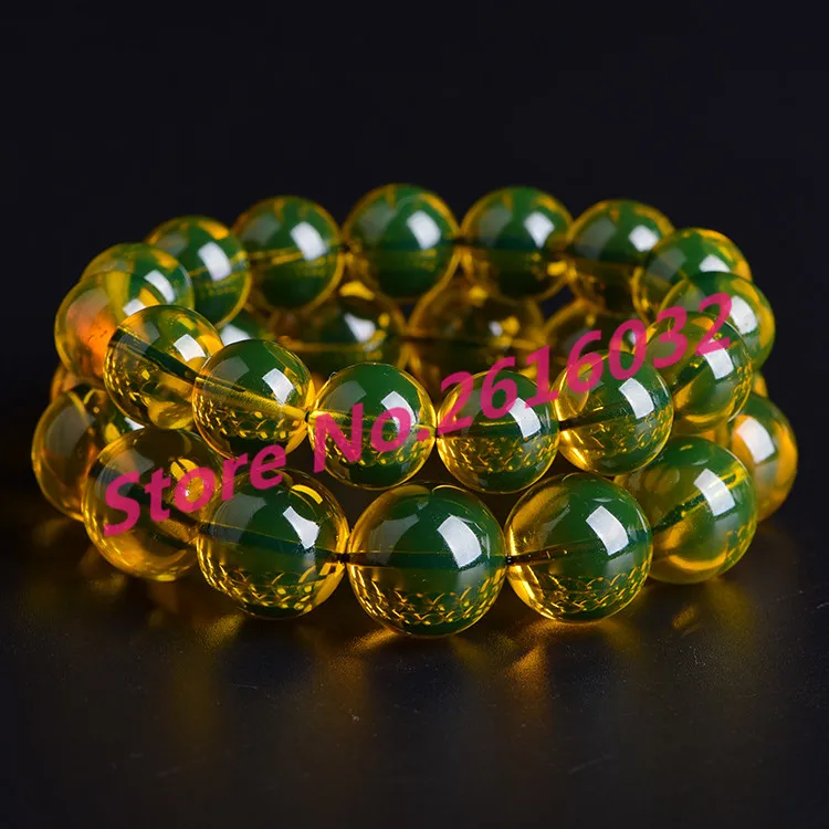Lanpo-bracelets-natural-beeswax-beads-amber-beads-single-ring-bracelet-men-and-women