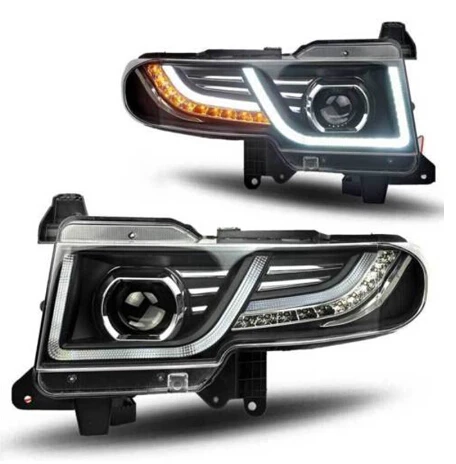 Дизайн светодиодный DRL HID головной фонарь с передней решеткой для Toyota FJ Cruiser 2007