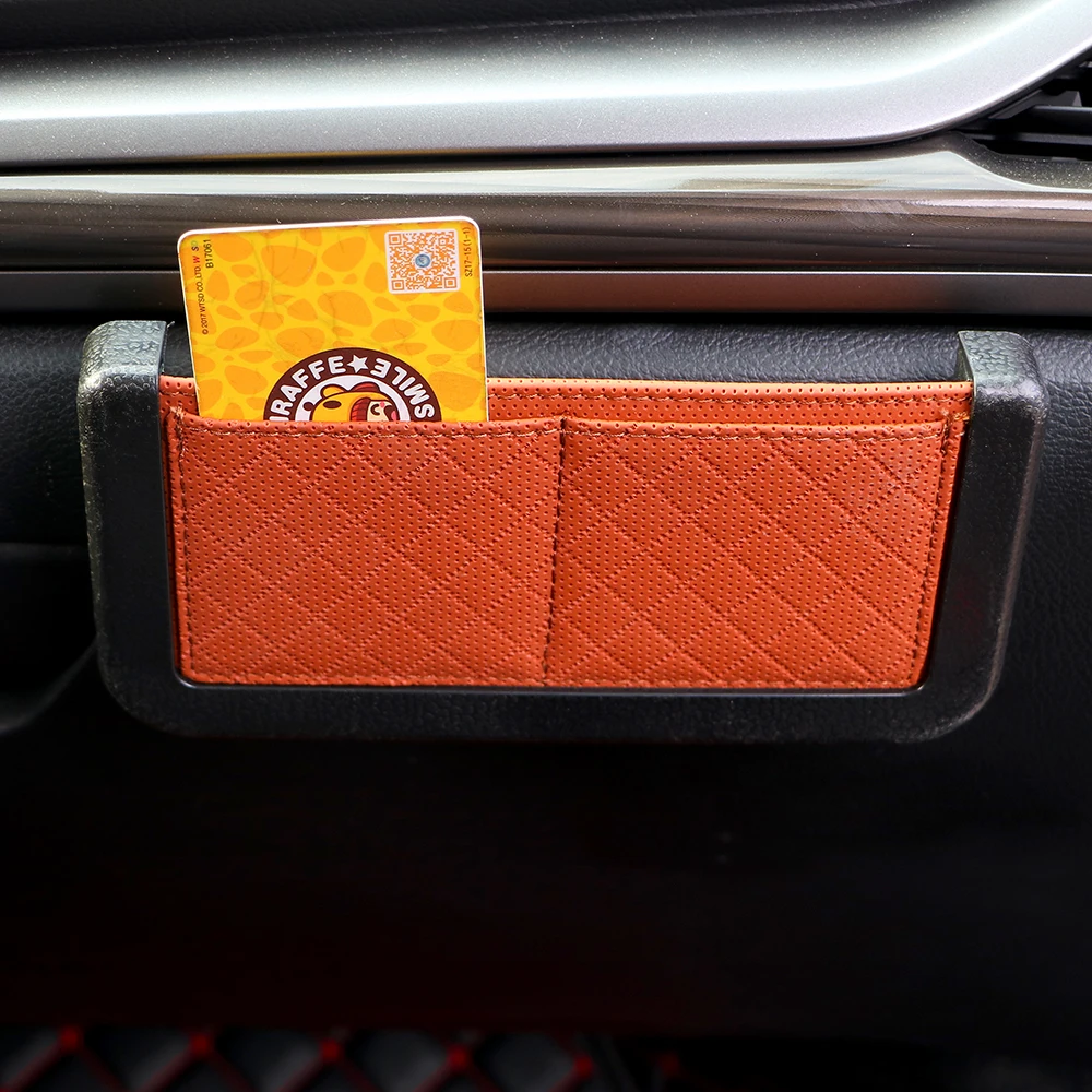 

Car Organizer Auto Seat Back Pocket Car-styling Box Storage Bag for Phone Coin Holder Universal Car Accessories Stowing Tidying