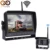 2019 Aggiornamento Digitale Senza Fili della Macchina Fotografica di Backup e Monitor Kit Per Il Camion/Rimorchio/Bus/RV/Pickup/ rimorchio Inversione di retrovisione Cam Kit