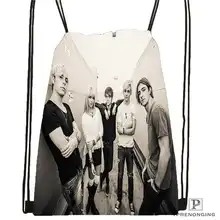 Пользовательские Ross_Lynch Drawstring сумка-рюкзак милый рюкзак дети сумка(черный назад) 31x40 см#180611-01-34