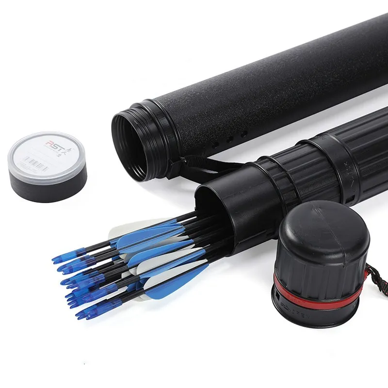 Archery Arrow Quiver Holder 30pcs Arrows with Adjustable Length 25 40 inch for Outdoor Hunting