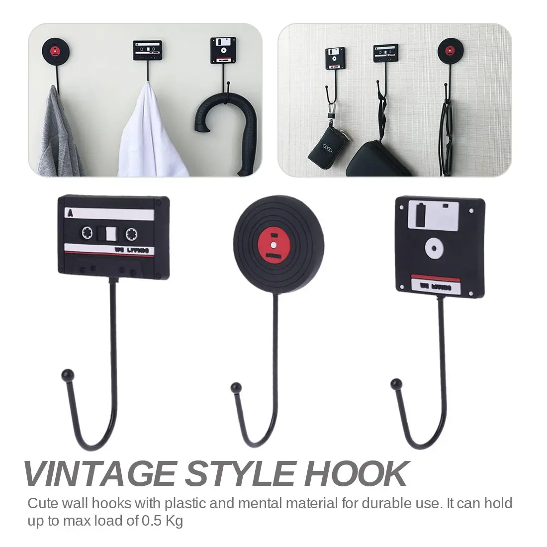 

Strong Home Kitchen Hooks Suction Sucker Wall Hooks Hanger For Kitchen Bathroom Wholesale Wall Coat Key Holder