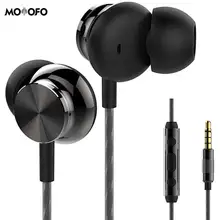 Поршневые наушники-вкладыши, наушники-вкладыши, гарнитура с пультом дистанционного управления и микрофоном, бас-звук для iPhone, iPad, samsung