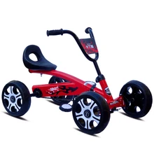 Fuß Pedal Go-Kart Kinder Fahrt Auf Auto Spielzeug 4 Räder Fahrrad Push-Bike Für 2-6 Jahre Jungen mädchen Geburtstag Geschenke Outdoor-aktivitäten