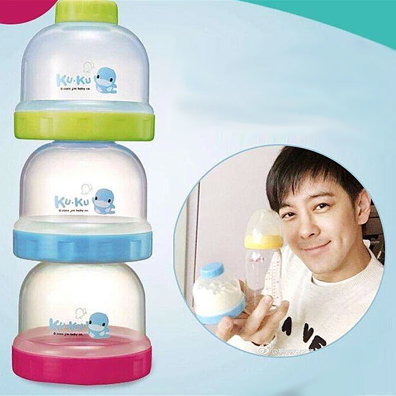 

snack box portable milk powder dispenser baby food container baby stuff storage box for kids