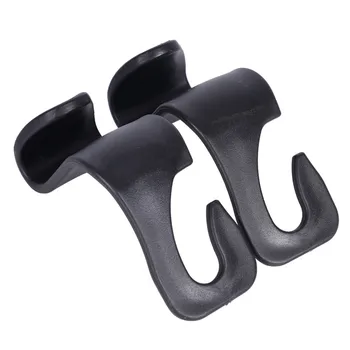 

2Pcs/lot Universal Car SUV Back Seat Headrest Hanger Storage Hooks For Groceries Bag Handbag High Quality