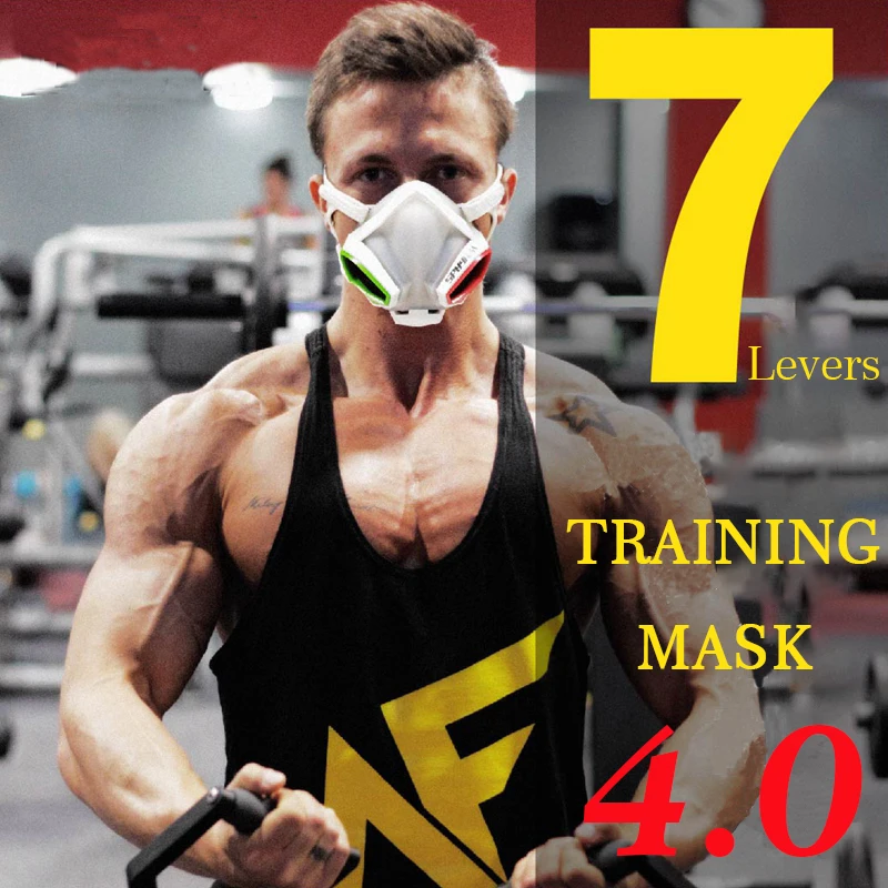 Training Mask Exercise Workout Fitness Cardio Oxygen Improving Sport Face Mask