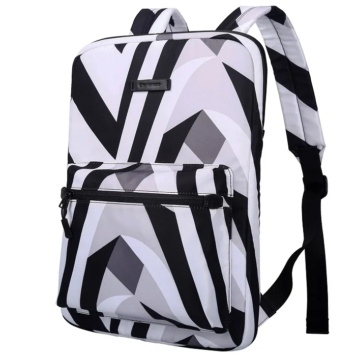 Водонепроницаемая сумка для ноутбука 15,6 дюймов для Macbook Pro 15, рюкзак для ноутбука 14 дюймов для Macbook Air 13, школьная сумка для девочек и подростков - Цвет: zebra-striped