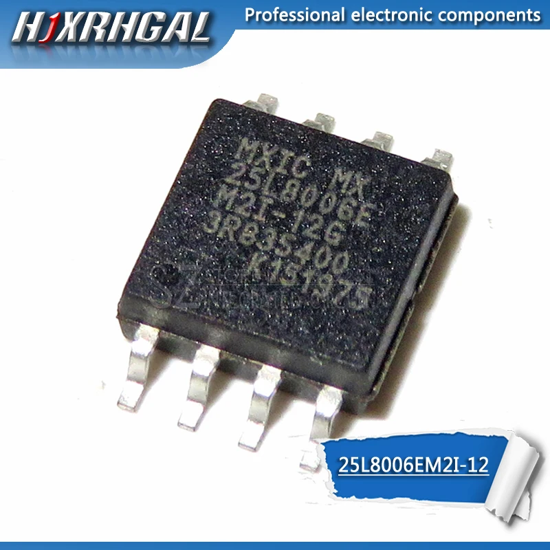 

5pcs MX25L8006EM2I-12G 25L8006EM2I-12G MX25L8006E MX25L8006 25L8006E SOP-8 new and original HJXRHGAL