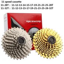 Road Bike 11 Speed Cassette 22 Speed Freewheel Durable Sprocket 11-28T 32T for Shimano 105 5800 UT 6800 DA 9100 Bicycle Parts цена Road Bike 11 Speed Cassette 22 Speed Freewheel Durable Sprocket 11-28T 32T for Shimano 105 5800 UT 6800 DA 9100 Bicycle Parts цены онлайн