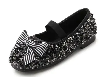 

Girls costume sheen shoes Princess dress shiny shoes Party girls sequins shoes Dance footwear