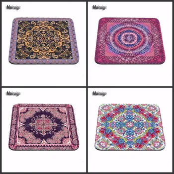 

Print Persian Carpet New Arrivals Retro Style Design Durable Rectangle Mouse Pad Computer Mat 22x18cm And 25x20cm And 25x29cm