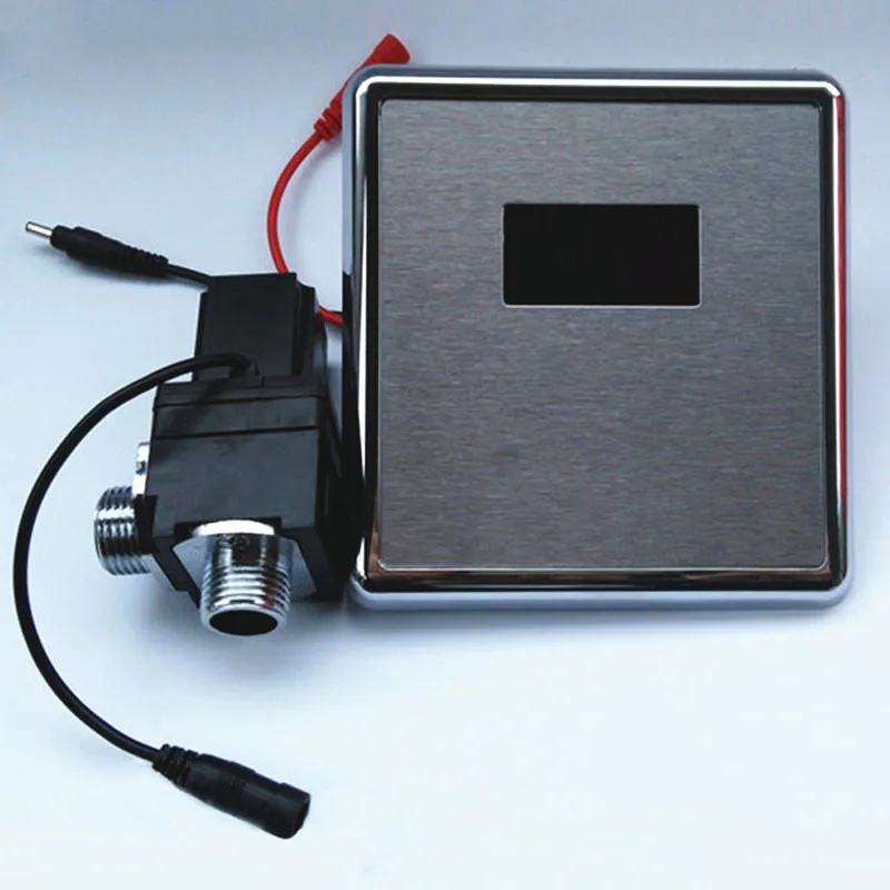 Туалет инфракрасный датчик писсуара сливной клапан, индукционный писсуар панель, трансформатор батарейный блок, DC6V электромагнитный клапан аксессуары, J18061