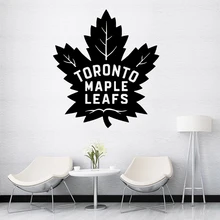 Креативные настенные наклейки из мультфильма «Кленовые листочки» в стиле Toronto, настенные наклейки из ПВХ, художественный плакат «сделай сам» для детской комнаты, гостиной, домашнего декора, настенные художественные наклейки