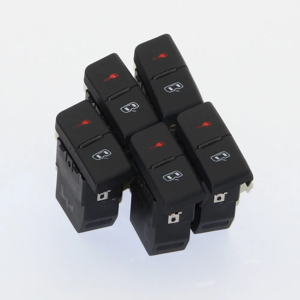 5pcs CENTRAL Master Door Lock Unlock Switch for A4 S4 B6 B7 2000 2008