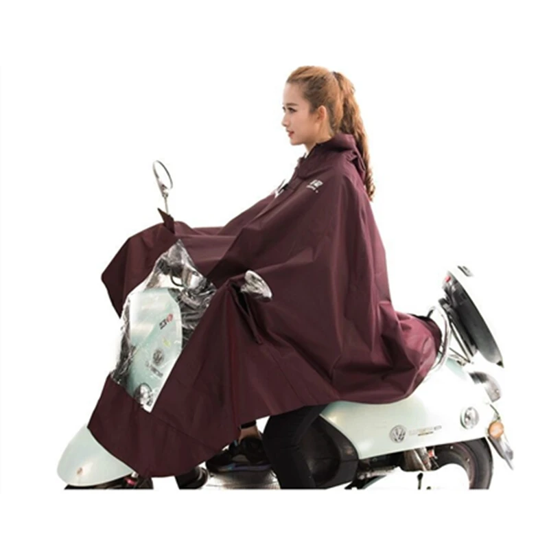 NEW Electric motorcycle bicycle bike Conjoined raincoat women