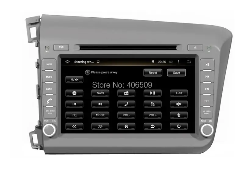 Sale Android 7.1 Car DVD Player for Honda Civic 2012 2013 with GPS Navigation Radio BT USB AUX WIFI Audio Stereo 4Core 1024*600 2 Sale Android 7.1 Car DVD Player for Honda Civic 2012 2013 with GPS Navigation Radio BT USB AUX WIFI Audio Stereo 4Core 1024*600 2