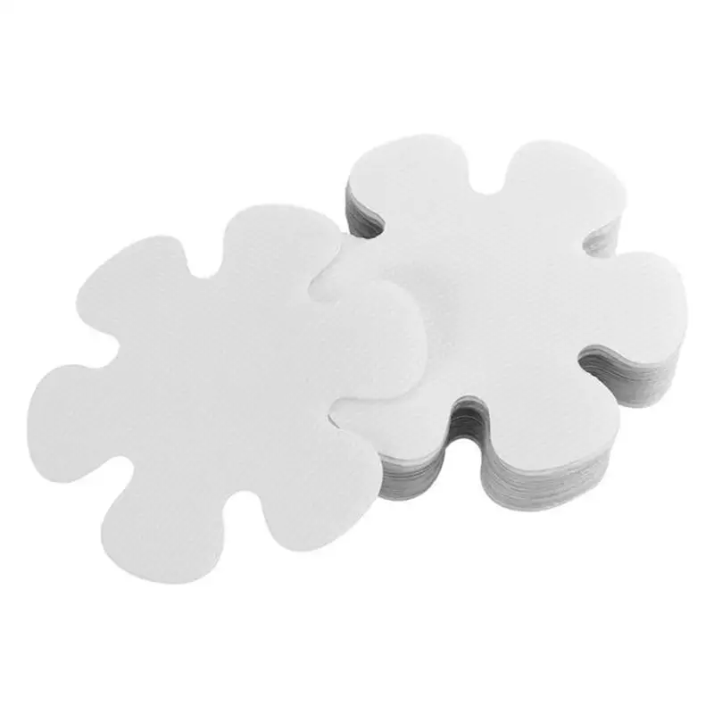 

20 Pcs Anti-slip Stickers Safety Flower Shape PEVA Bath Strips Bathtub Stickers for Kitchen Toilet Bathroom Tape Mat Transparent