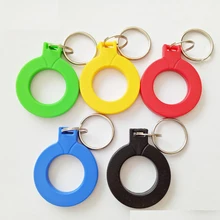 50 шт радиочастотные Брелоки для ключей 13,56 МГц близость ABS IC метки NFC 1 k тег контроллер доступа с китайскими Фудань S50 1 K чип