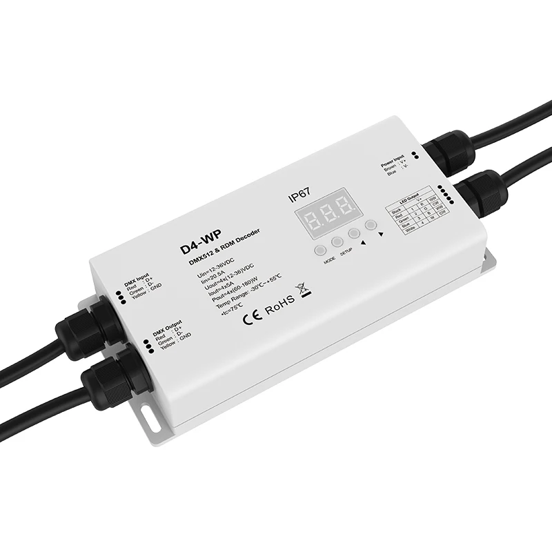LED RGB Мощность усилитель повторитель контроллер 5 В/12 В/24 В 15A* 3CH 45A Выход гамма Усилитель LED контроллер повторитель сигнала
