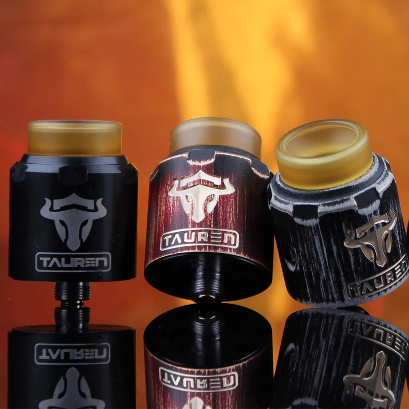 Новинка THC Tauren RDA Tank ThunderHead Creations Vape атомайзер позолоченный 510 и BF pin для электронной