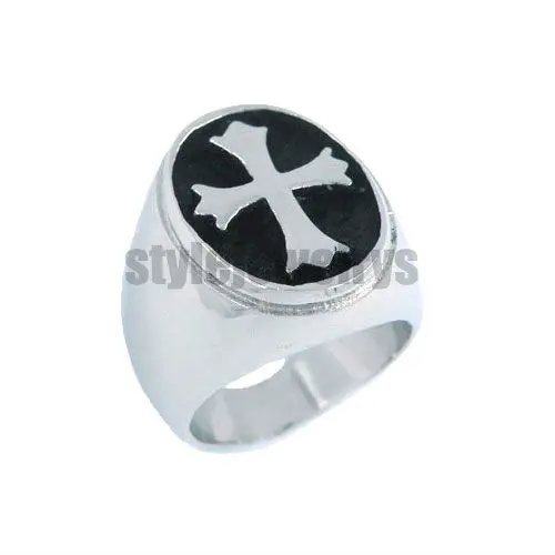 

Free Shipping! German Army Iron Cross Ring Stainless Steel Jewelry Vintage Motor Biker Knight Men Ring SWR0030
