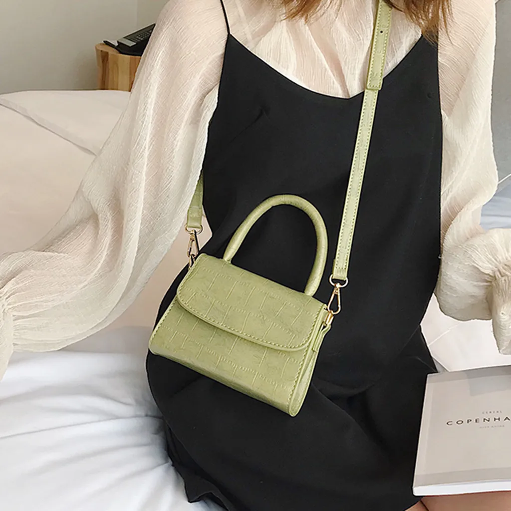 Bolsa Feminina, модная сумка из кожи аллигатора с верхней ручкой, дизайнерская женская сумка через плечо, мини сумка через плечо для женщин, Sac#10,6
