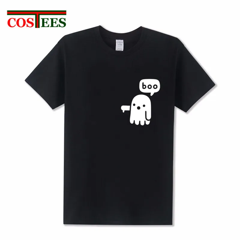 2018 простая летняя Стильная мужская футболка с принтом Призрак неодобрения