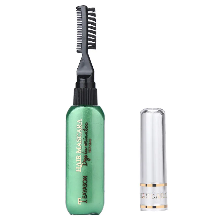 

2017 hair color 13 Colors Temporary Hair Dye Mascara Hair Dye Cream Non-toxic DIY Hair Dye Pen Green
