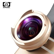 APEXEL wide angle macro lens 2 in 1 camera phone lens kit for iPhone 5s 6s