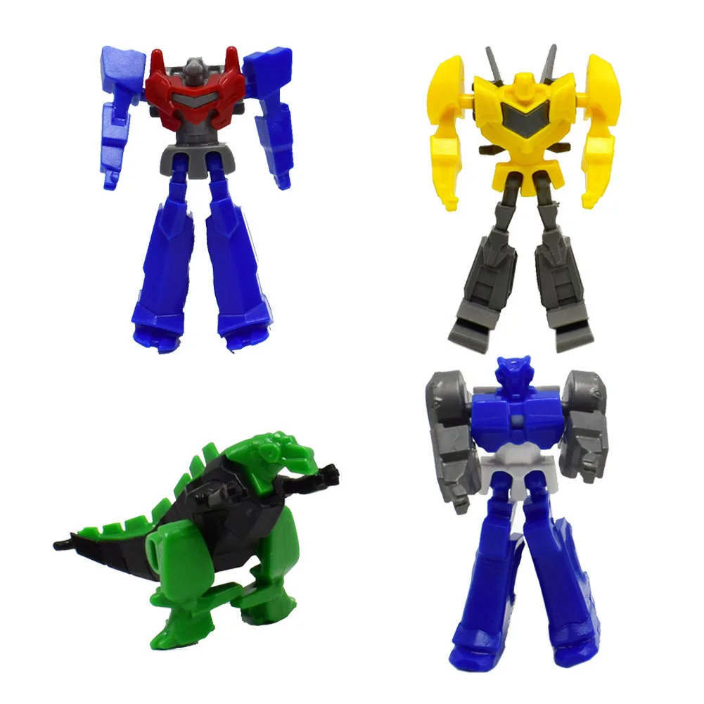 

4 style Mini assembly robot Building block toy tamiya model mass effect