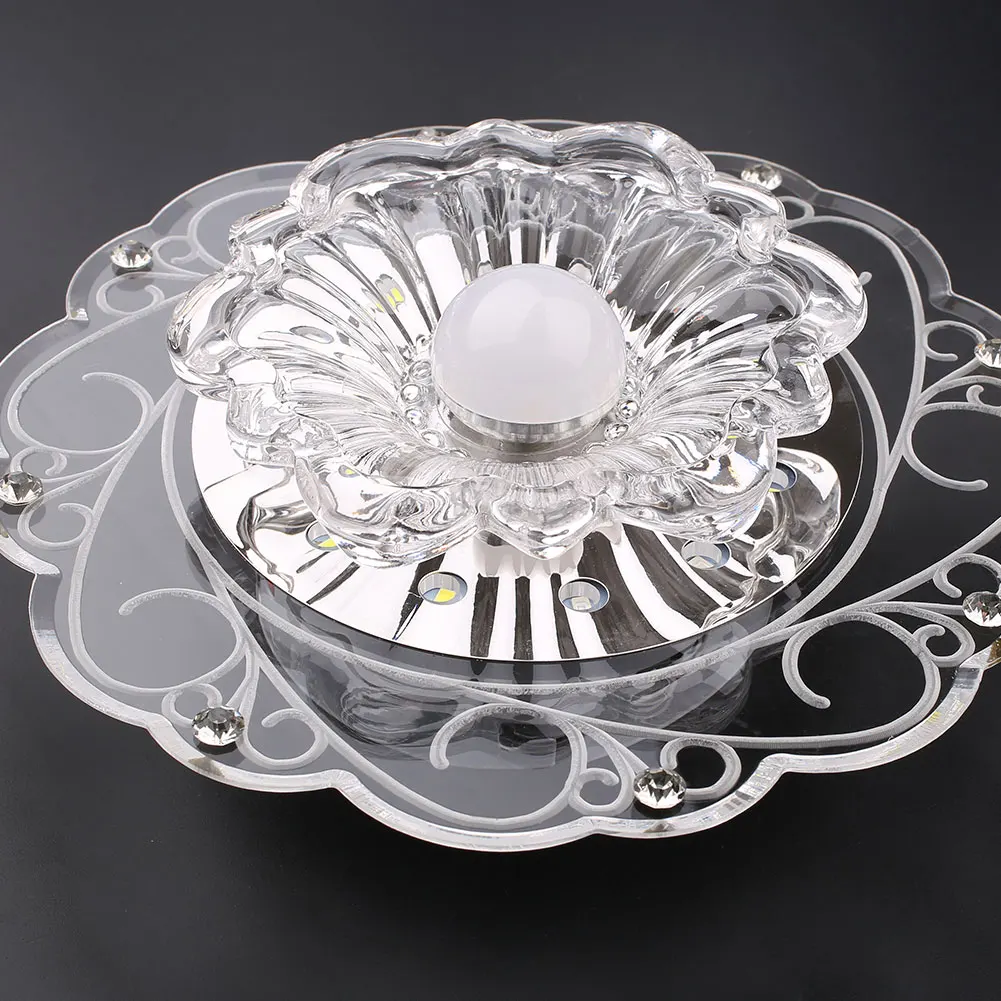 

Modern Crystal LED Light Lamp Lighting Living Room Ceiling Fixture Chandelier