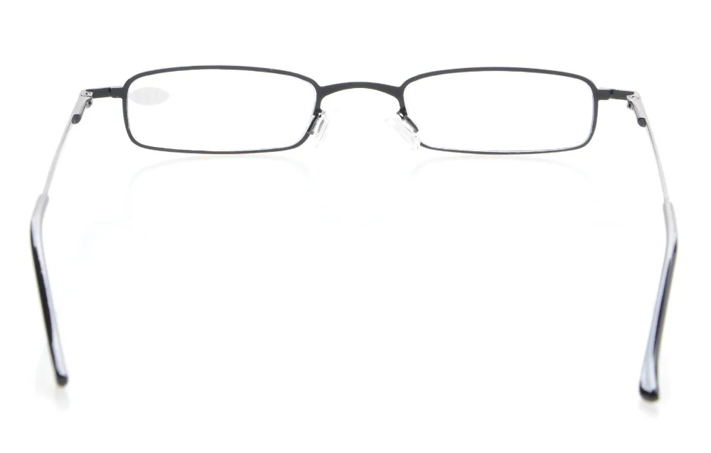 R15020 окуляр 4-Pack компактные Пружинные дужки очки для чтения с портативным карманным зажимом Алюминиевый Чехол+ 0,50-+ 4,00