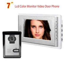 7 Inch Monitor Video Door Phone Intercom System Doorbell Camera visual intercom doorbell Video Intercom doorphone for villa