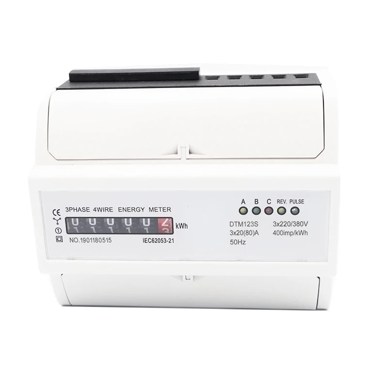 ЖК-дисплей liquid crystal 220 V 230 V 380 V 5-100A 50 Гц 60 Гц 3* AC220/380 V 3* AC230/100 V три фазы два-выход измеритель мощности ваттметр кВтч
