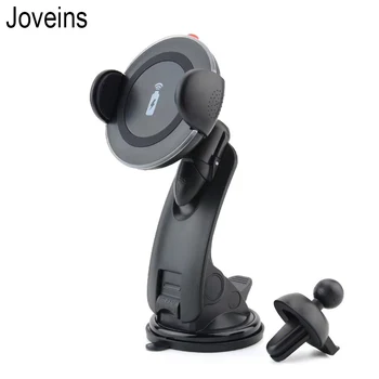 

JOVEINS Multi-Funtion Qi Wireless Car Charger Phone Mount Holder Charging for Samsung Galaxy Note8 S9 S8 Edge Plus iPhoneX 8 7