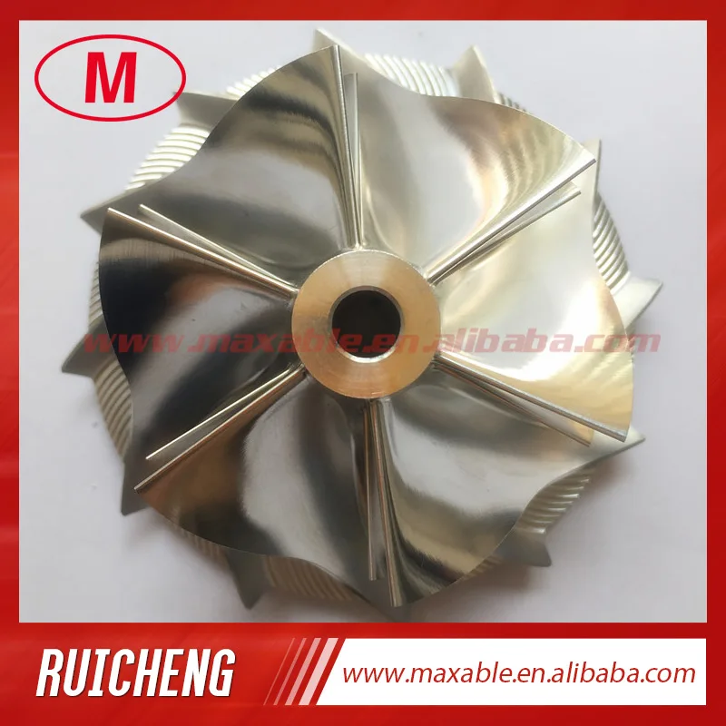 

RHF55 20G Upgrade 52.56/68.01mm 6+6 blades high performance turbo billet/milling/aluminum 2618 compressor wheel