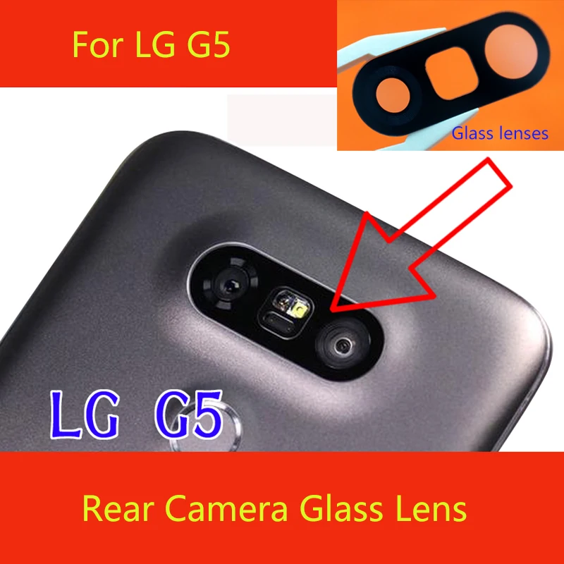 For LG G5 Camera Glass Lens Cover Adhsive Glue Replacement Original
