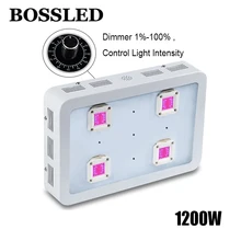 BOSSLED Dimmable 1200W LED Grow light Full Spectrum For indoor Plants fruit flower growing houseplant hydroponic led grow light