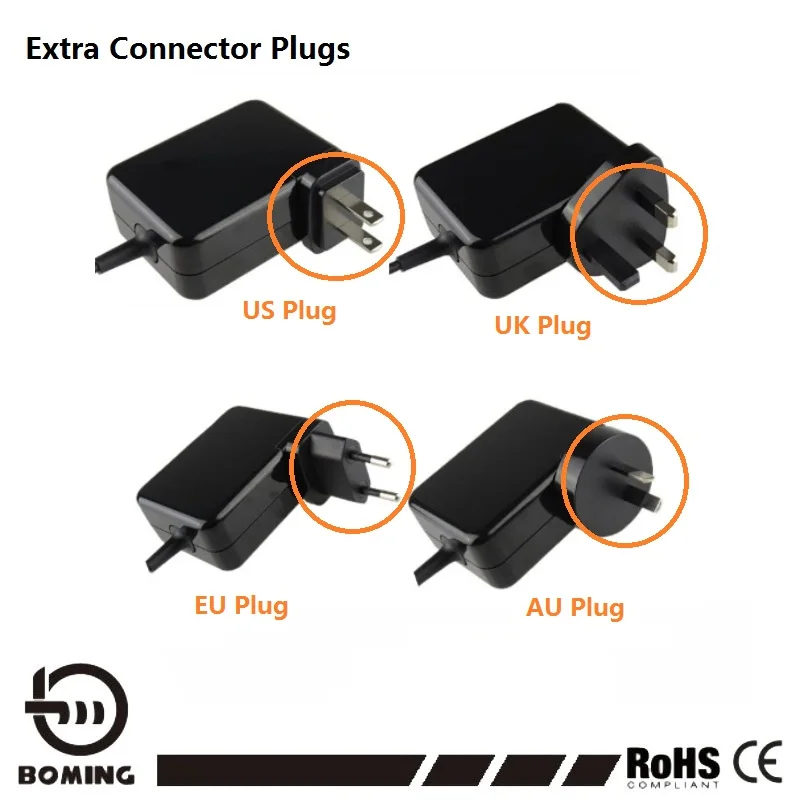 High Quality Connector Plug Wall Adapter For Lenovo For Asus Laptop