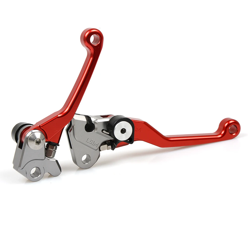 Красные Рычажные сцепления с ЧПУ для Honda CRF250R CRF450R CRF 250R 450R 2007 2008 2009 2010 2011 2012 2013 2014 2015