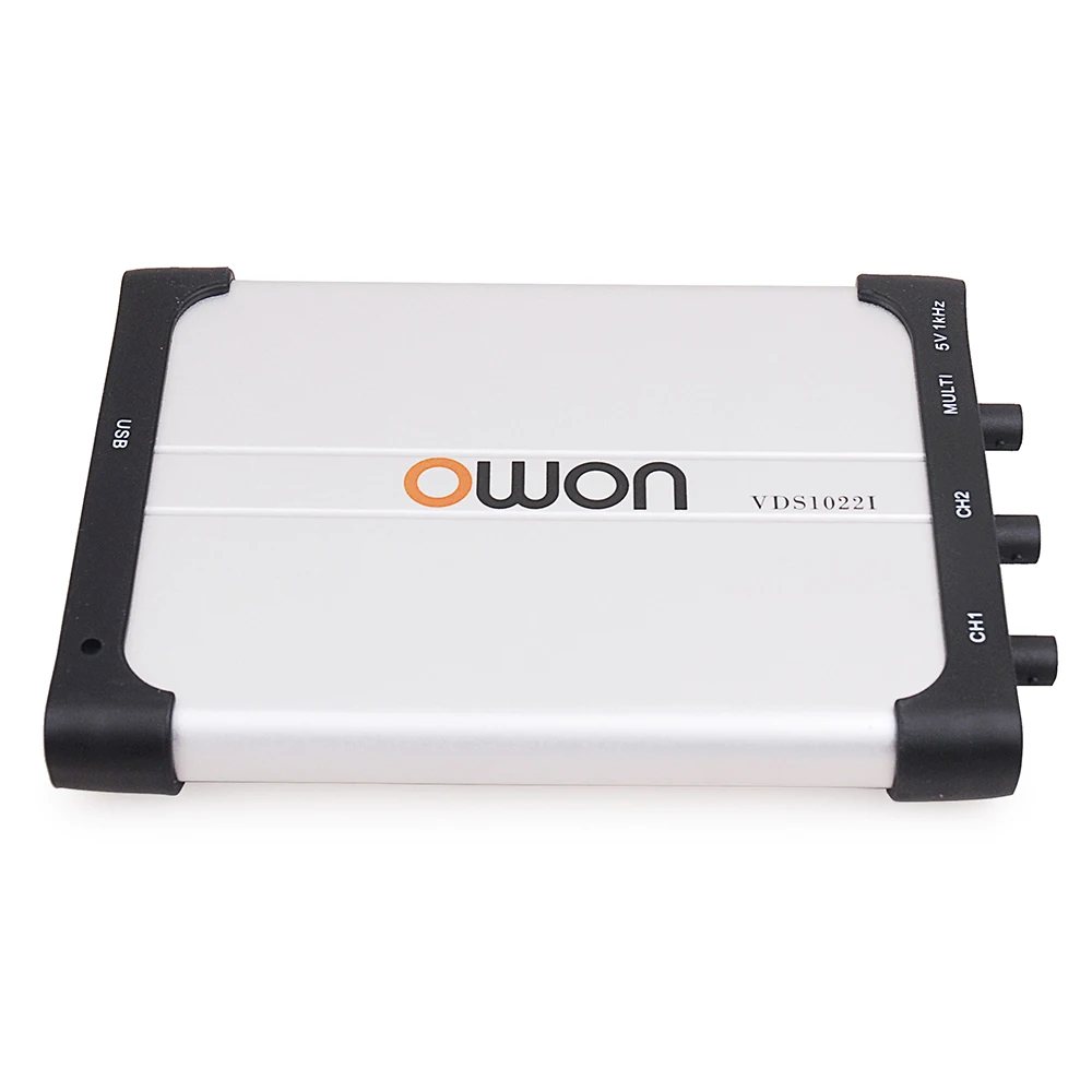 OWON VDS1022/VDS1022I 25 МГц 100MSa/s частота дискретизации 2/ 4 канала цифровой осциллограф для