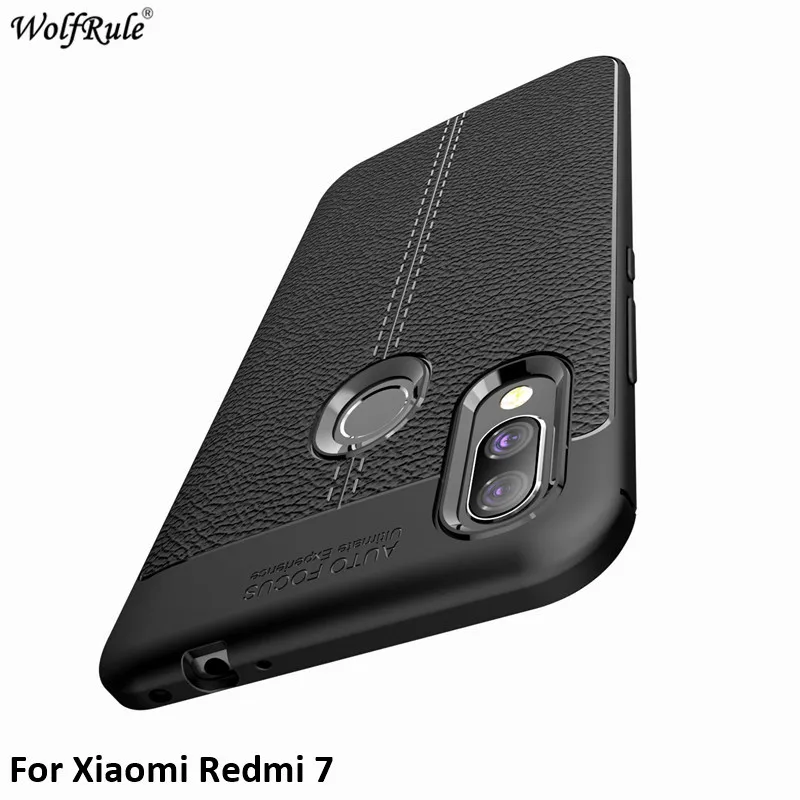 

For Cover Xiaomi Redmi 7 Case Soft Silicone Bumper Pouch Protective Back Phone Case For Xiaomi Redmi 7 Cover Funda 6.26''