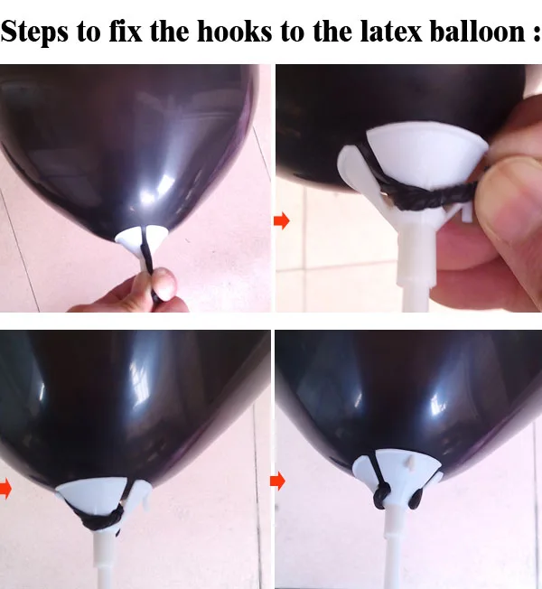 DH_how to put sticks to the latex balloon