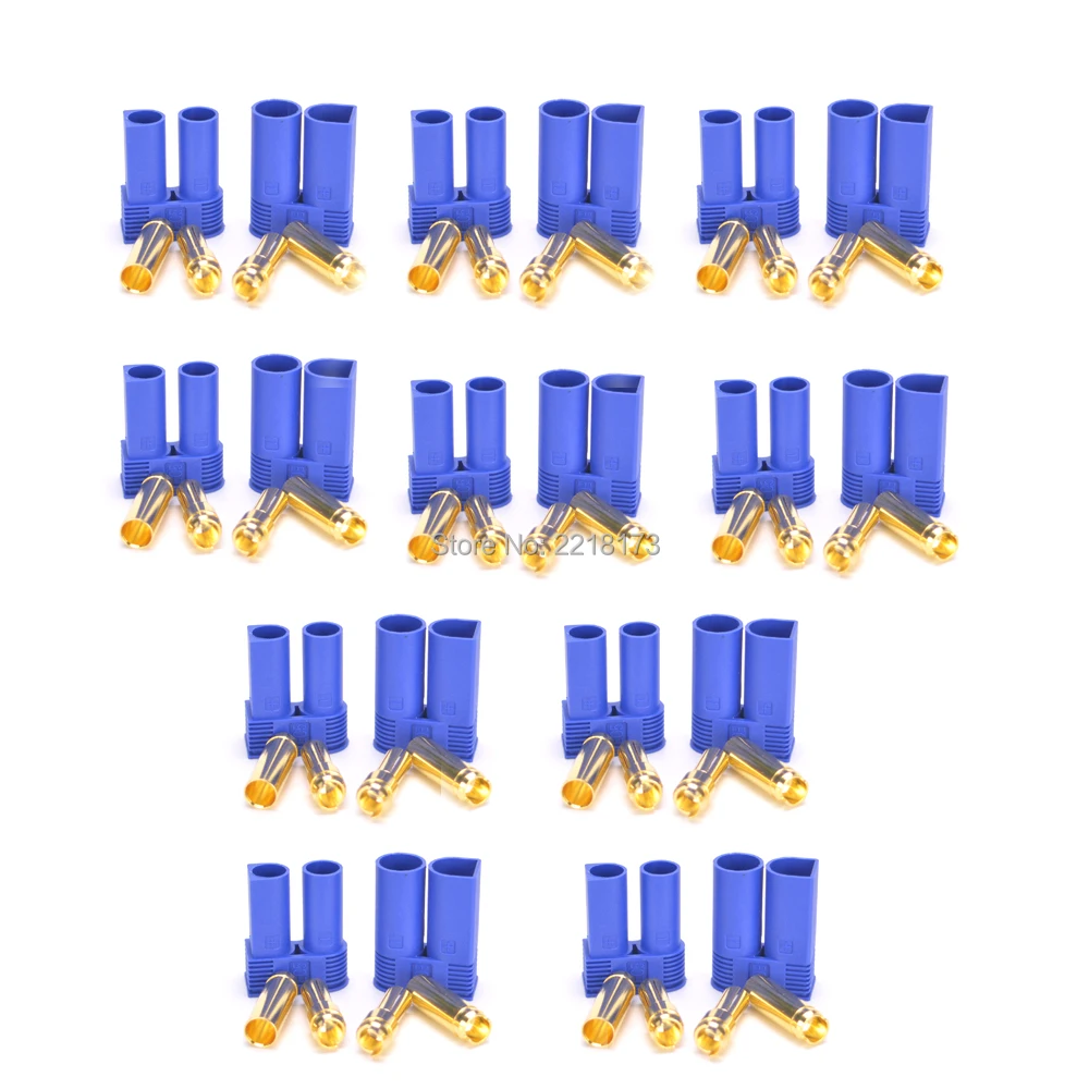 

EC5 Connector Plug Male Female for RC Motor ESC Battery 5pair / 10 Pair