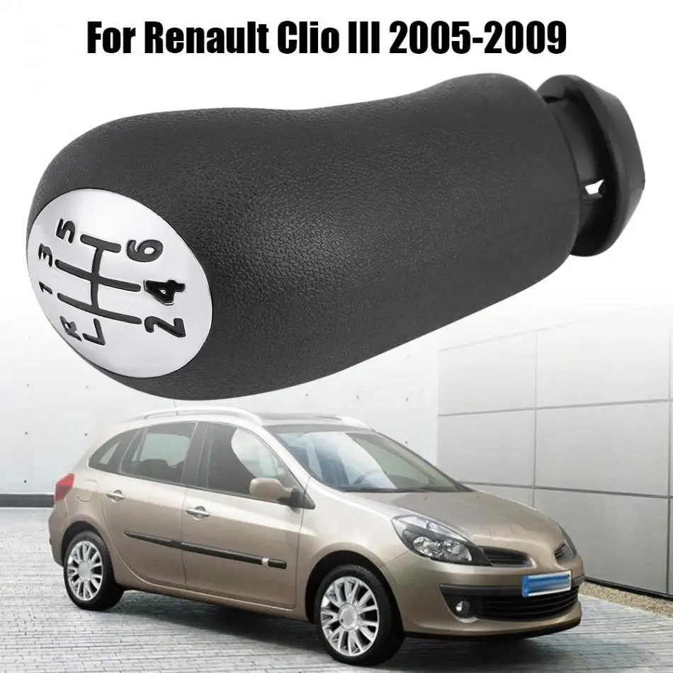 Автомобиль 6 Скорость Шестерни рычаг переключения скоростей для Renault Clio III 2005-2009 8200079112 рычаг переключения передач палка автомобильные аксессуары